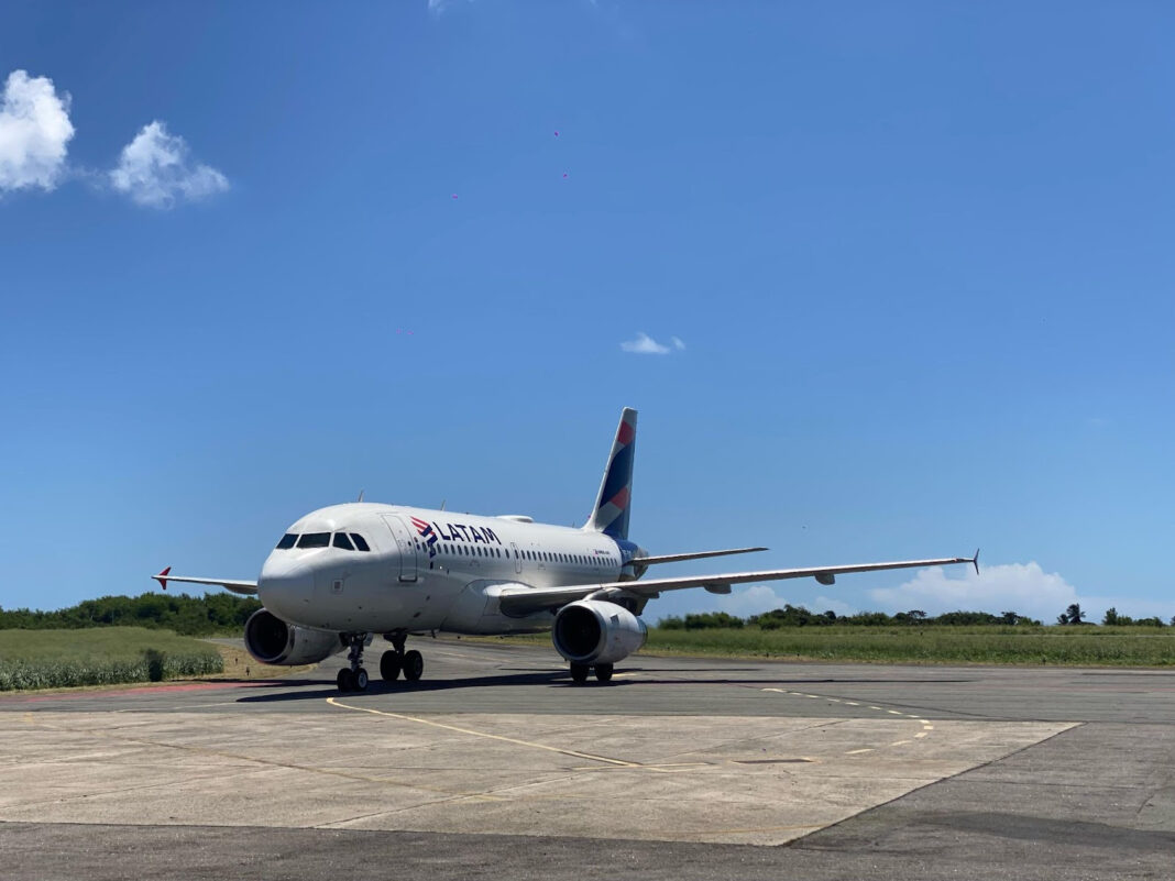 Primeiro voo LATAM São Paulo - Fernando de Noronha