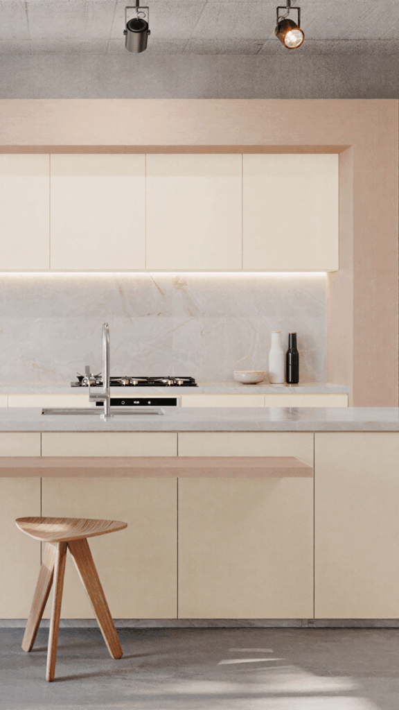 Cozinha Padrão Off-White Suave